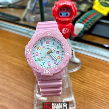 CASIO 兒童指針錶 粉色 LRW-200H-4B2